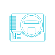 Digital Video Game Consoles Sega Genesis Craft Design Svg File, Free Vectors File
